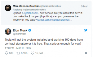 Tesla battery