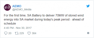 Tesla battery