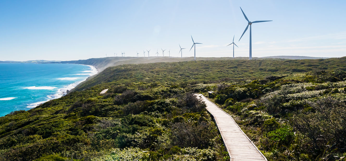 Wind Turbines - Climate Council Report header